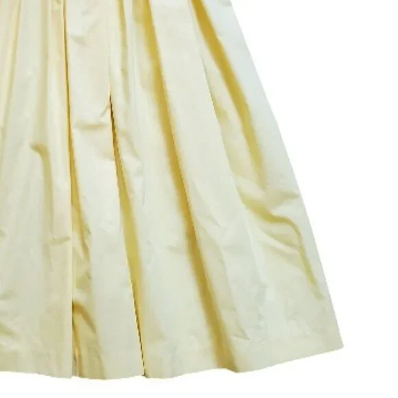 Rare Editions Yellow Smocked Dress Size 12 - Picture 3 of 5